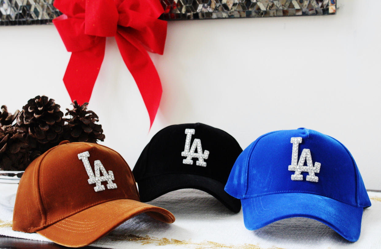 Full Blinged Out LA Dodger Hat 